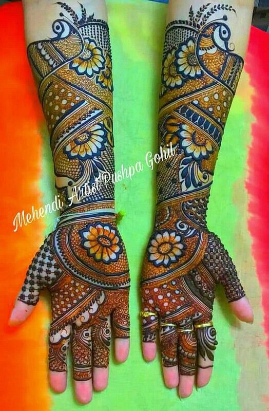 Bridal Mehndi Designs Dulha Dulhan