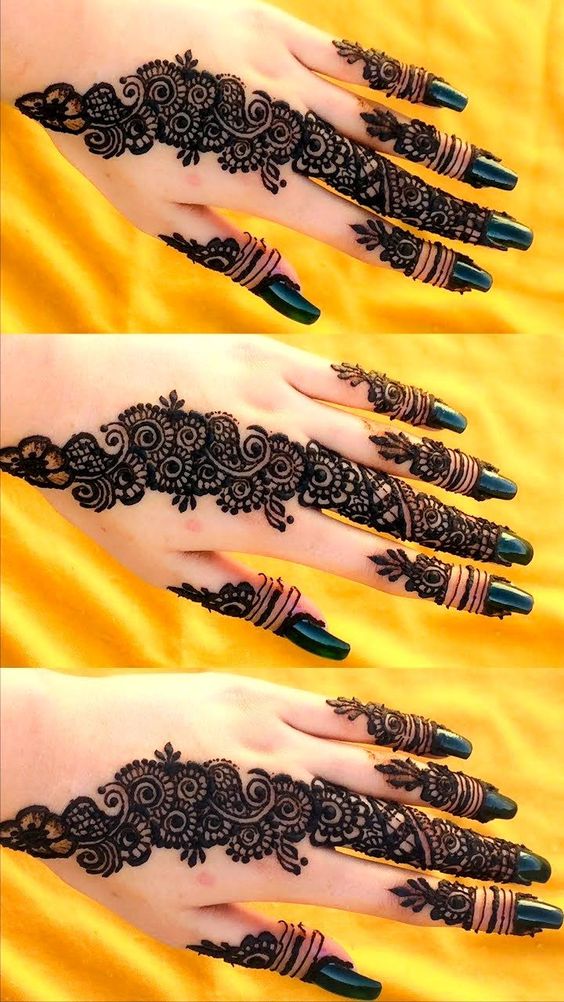 Dulha Dulhan Mehndi Designs Wallpapers