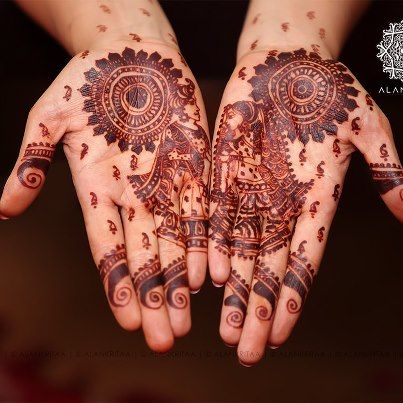 Dulha Dulhan Mehndi Ki Design