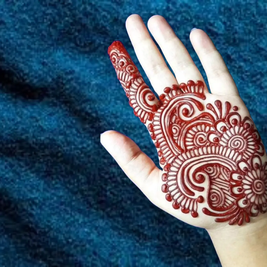 Stylish Mehndi Designs For Front Hand