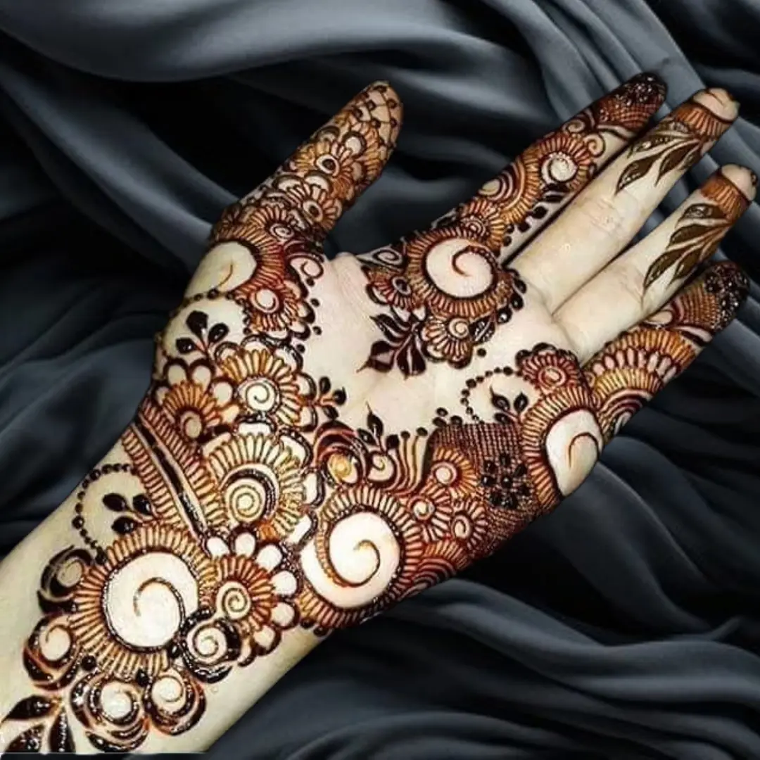 Arabic Henna Mehndi Design