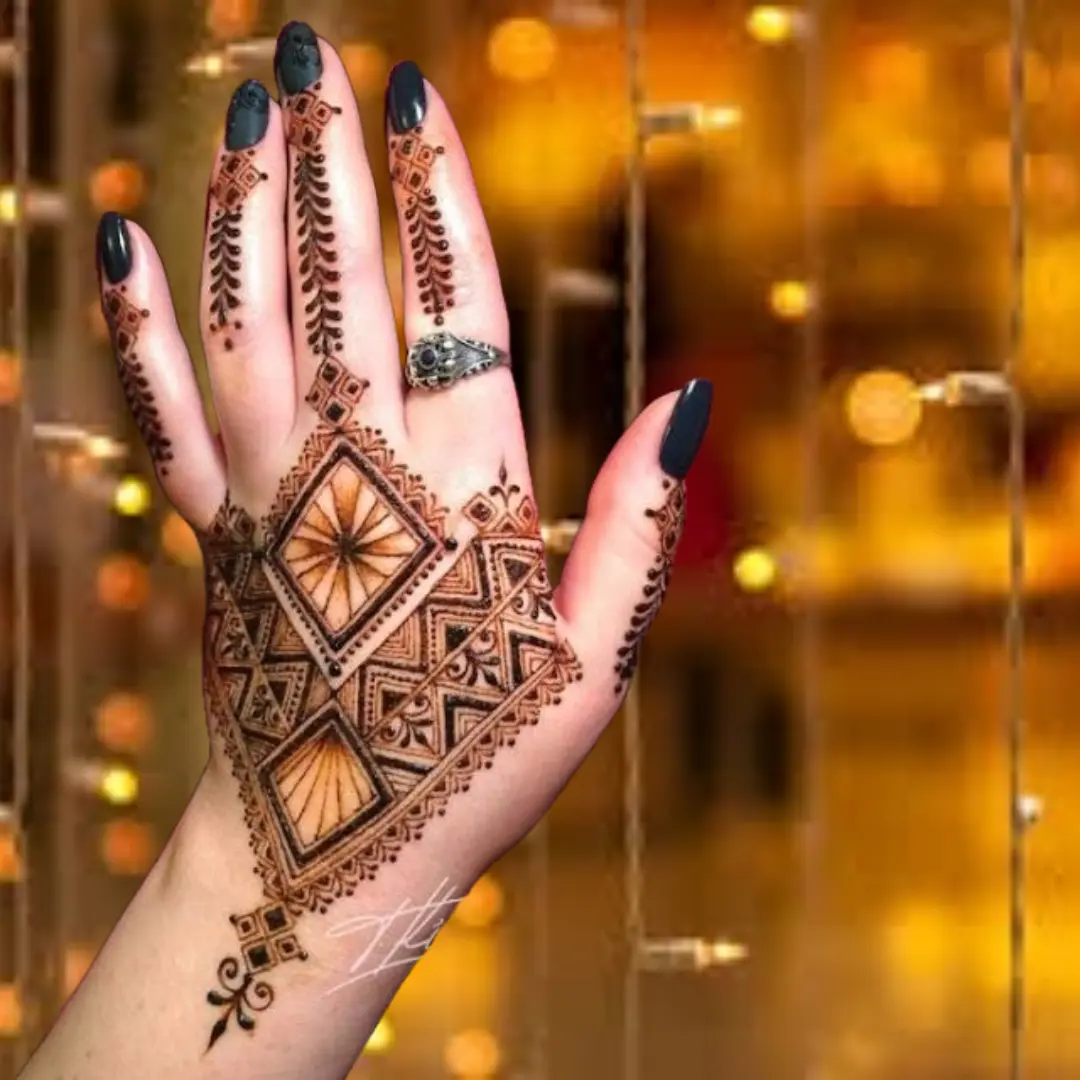 Mehndi Designs Full Hand Simple Arabic