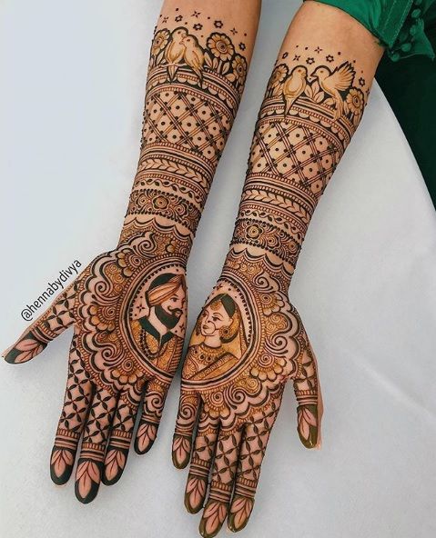 Mehndi Design Dulhan Dulha