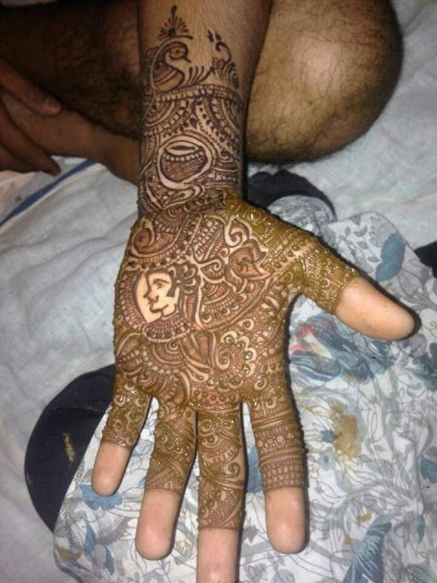 Mehndi Design Of Dulha